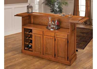 Image for Classic Large Oak Bar