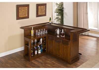 Image for Classic Large Brown Cherry Bar w/Side Bar