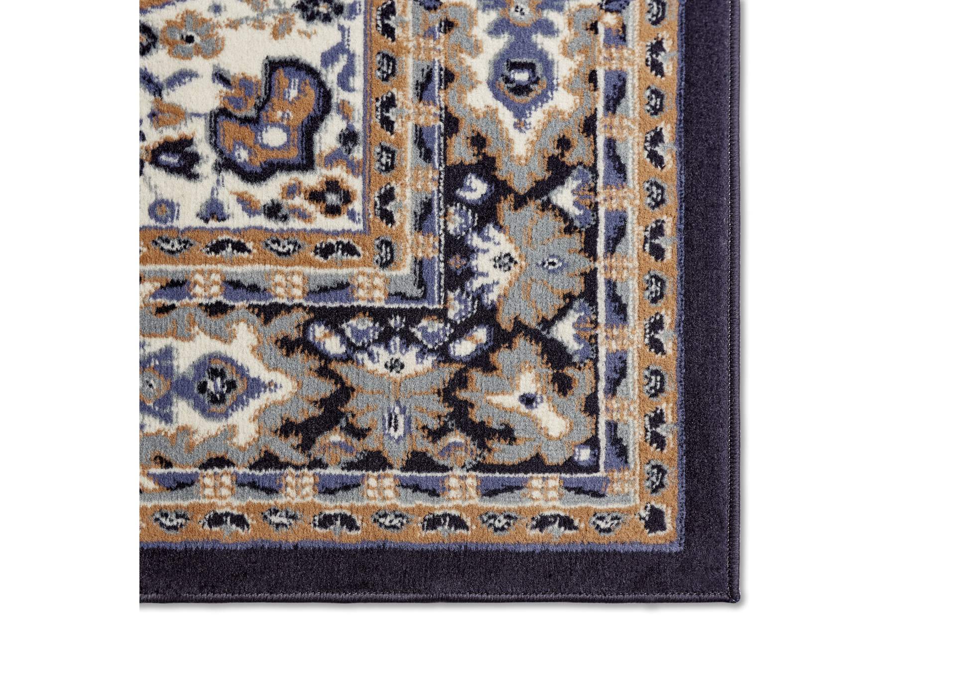Premium Sakarya Navy Blue Area Rug,Home Dynamix