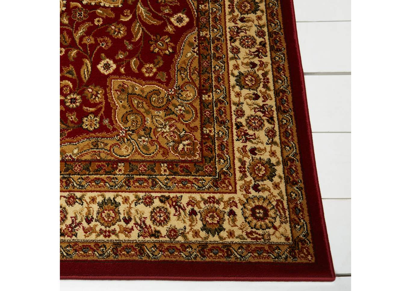 Royalty Ursa Red Area Rug,Home Dynamix