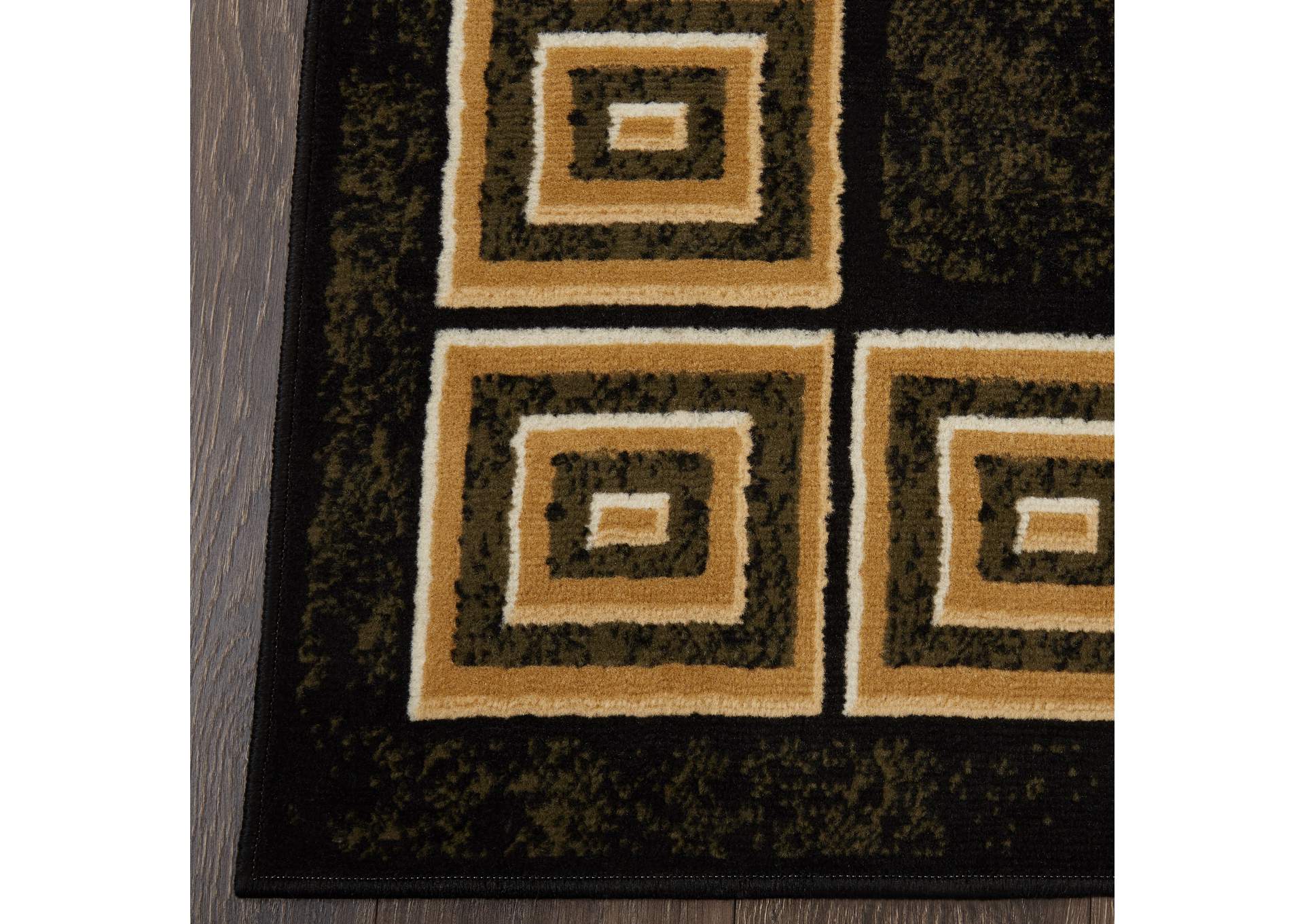 Optimum Eros Black Area Rug,Home Dynamix