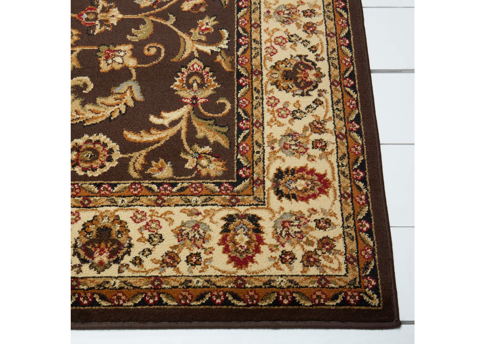 Royalty Elati Brown-Ivory Area Rug,Home Dynamix