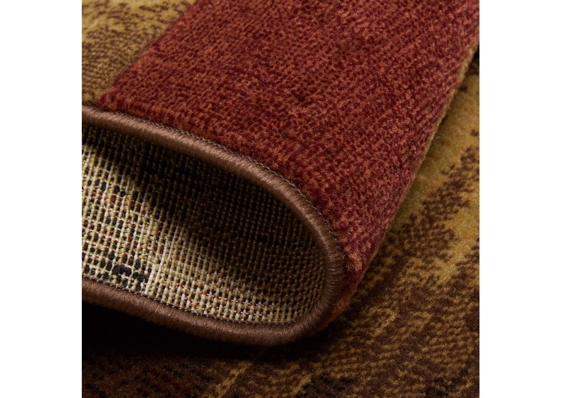 Catalina Bismark Area Rug Brown/Beige, 3'3"x5'2",Home Dynamix