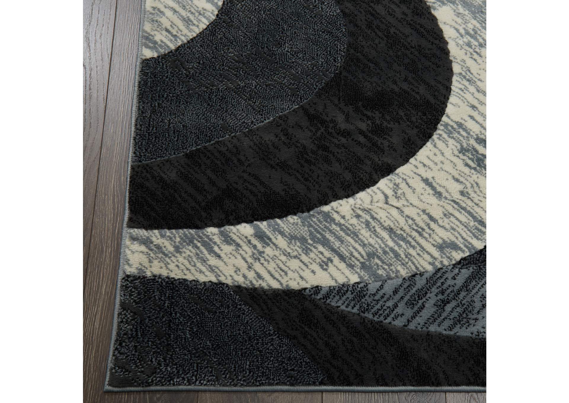 Catalina Huron Gray Area Rug,Home Dynamix