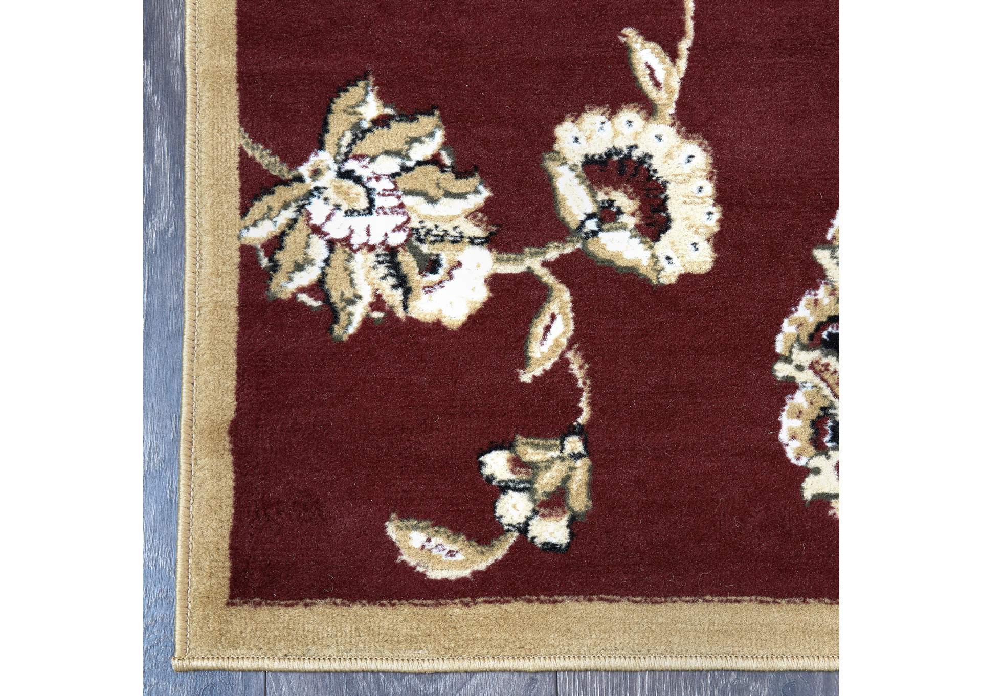 Optimum Malin Red Area Rug,Home Dynamix