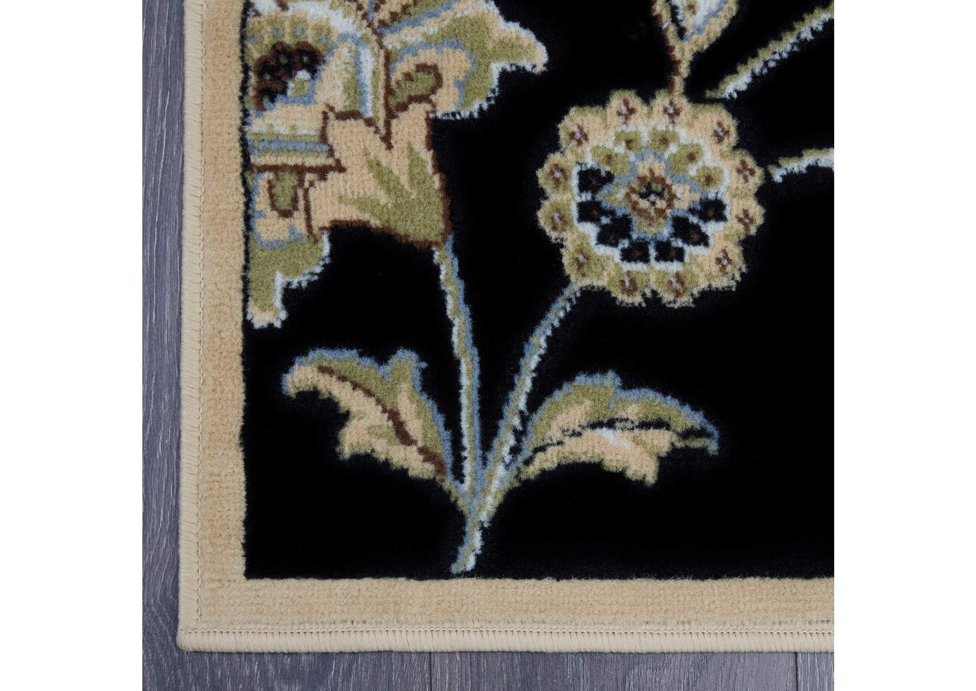 Optimum Malin Black Area Rug,Home Dynamix