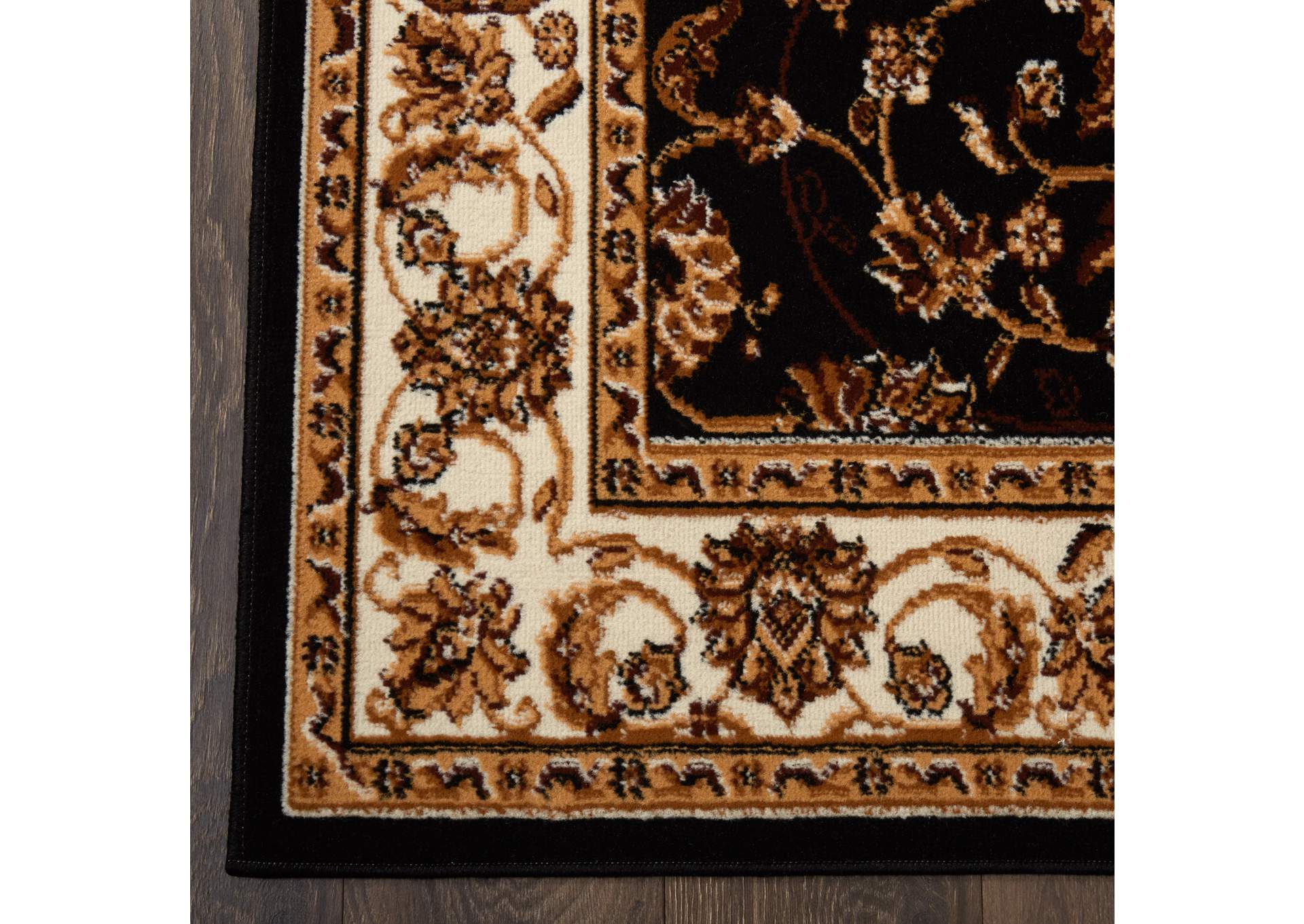 Ariana Badah Ebony-Ivory Area Rug,Home Dynamix
