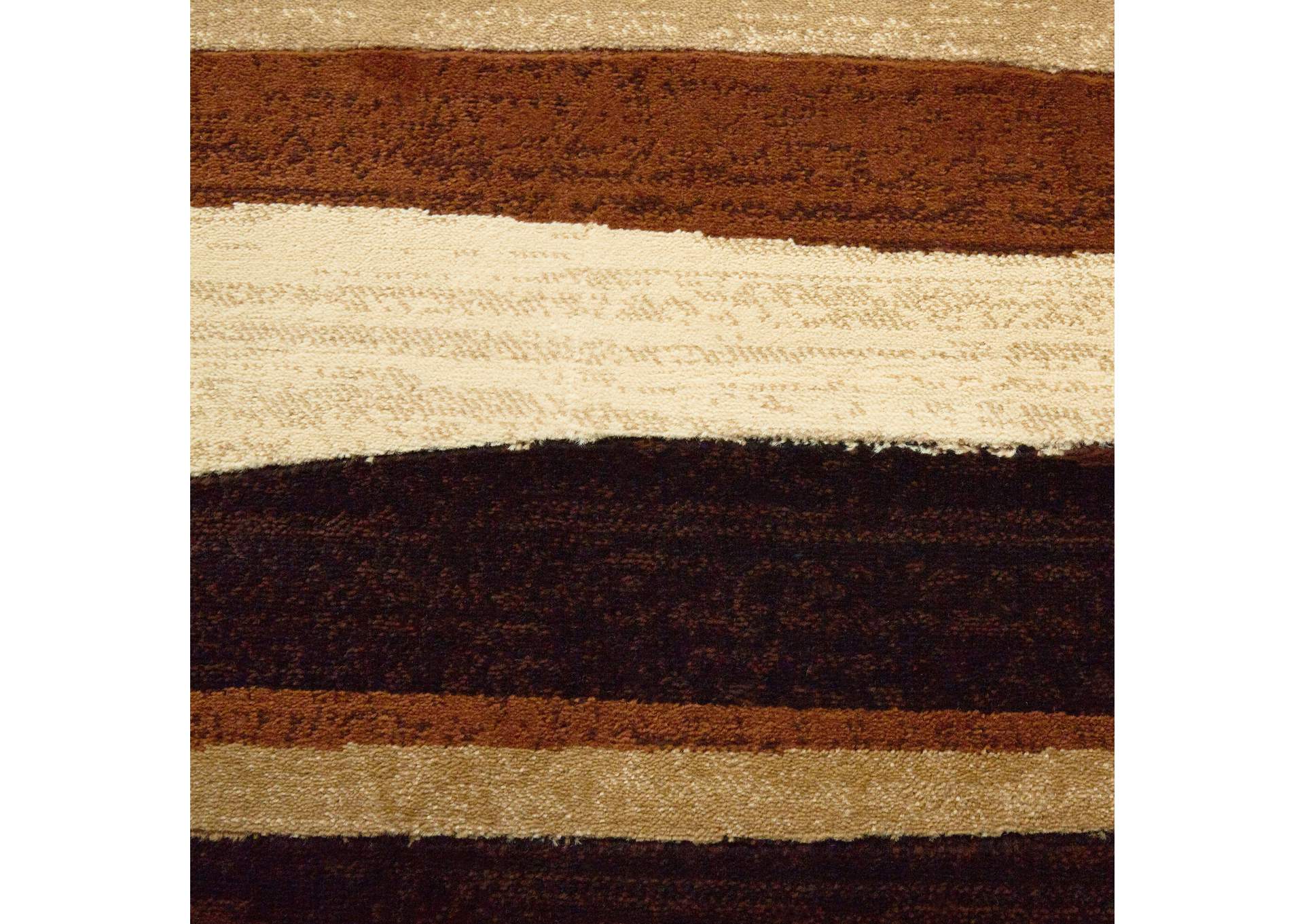 Tribeca Jayden Area Rug Brown/Beige, 1'9"x7'2",Home Dynamix
