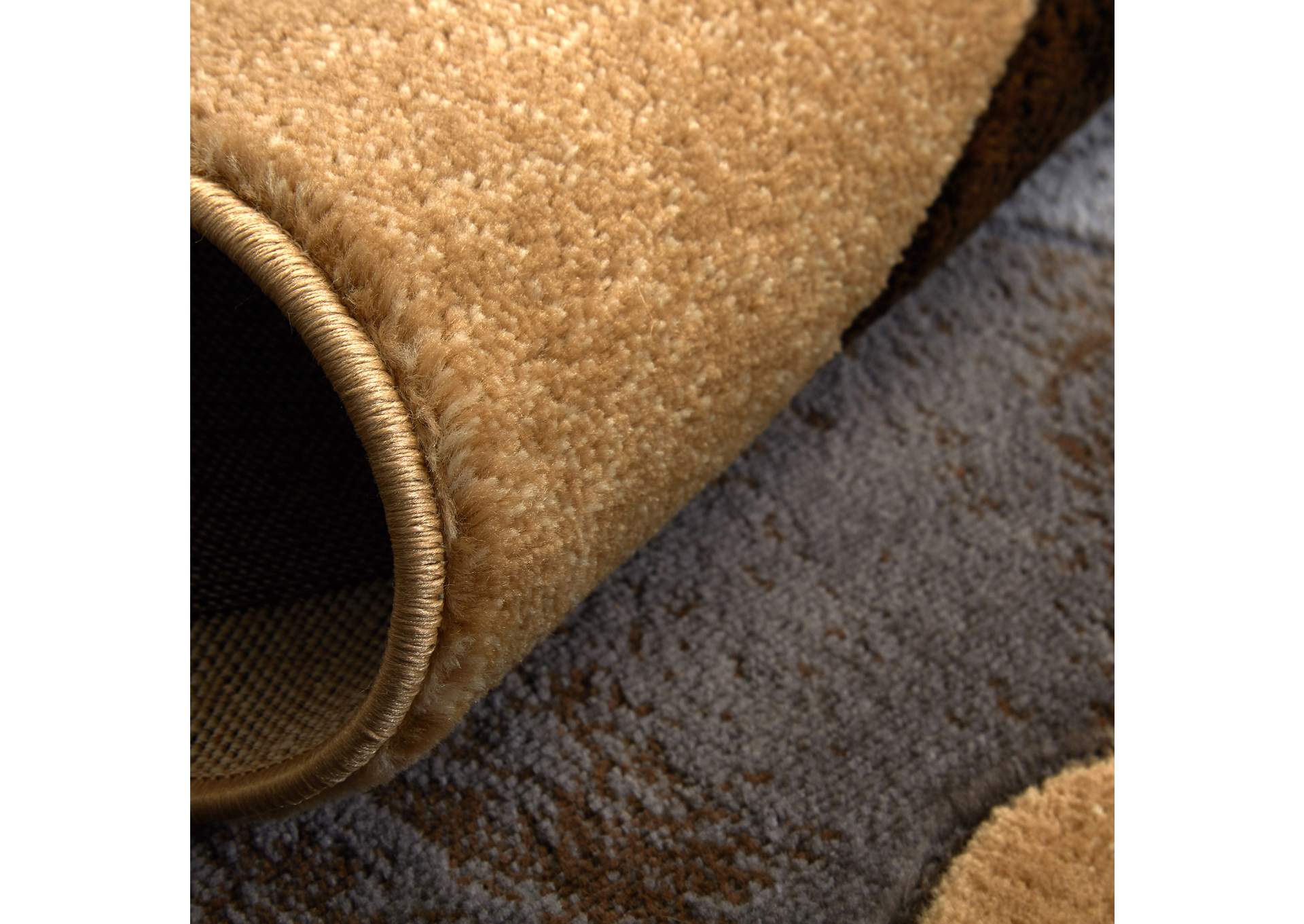 Tribeca Slade Area Rug Brown/Gray, 3 Piece Set,Home Dynamix