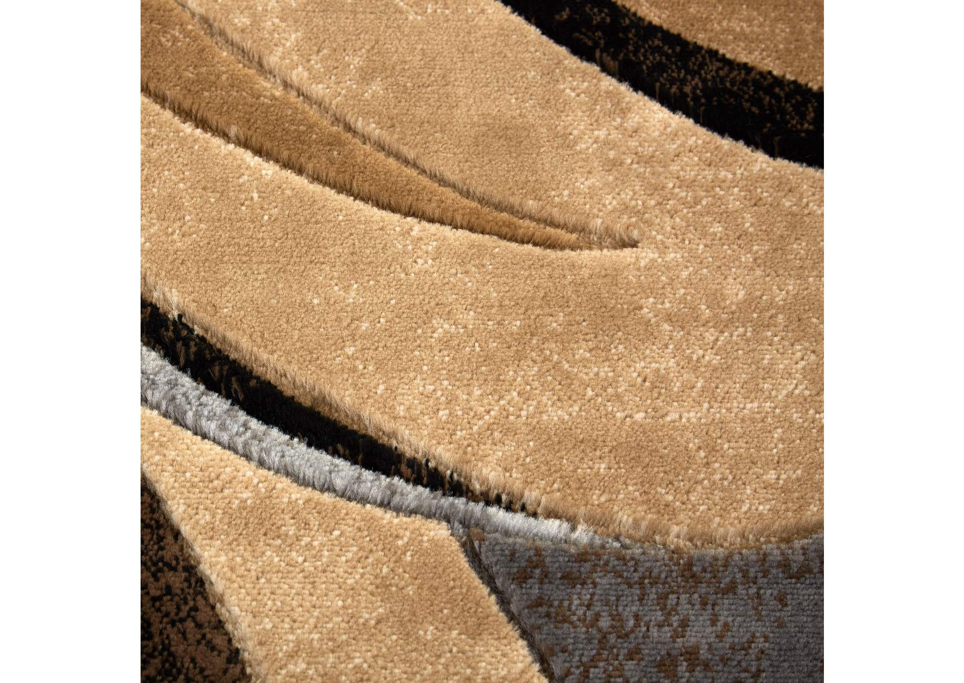 Tribeca Slade Area Rug Brown/Gray, 3 Piece Set,Home Dynamix