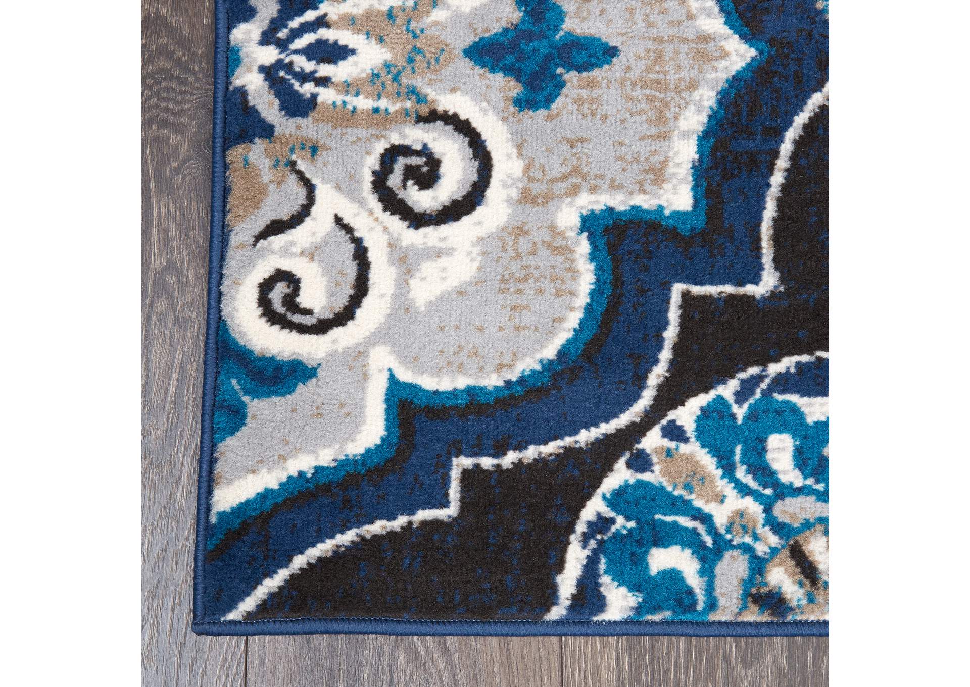 Home Dynamix Tremont Lincoln Gray Area Rug