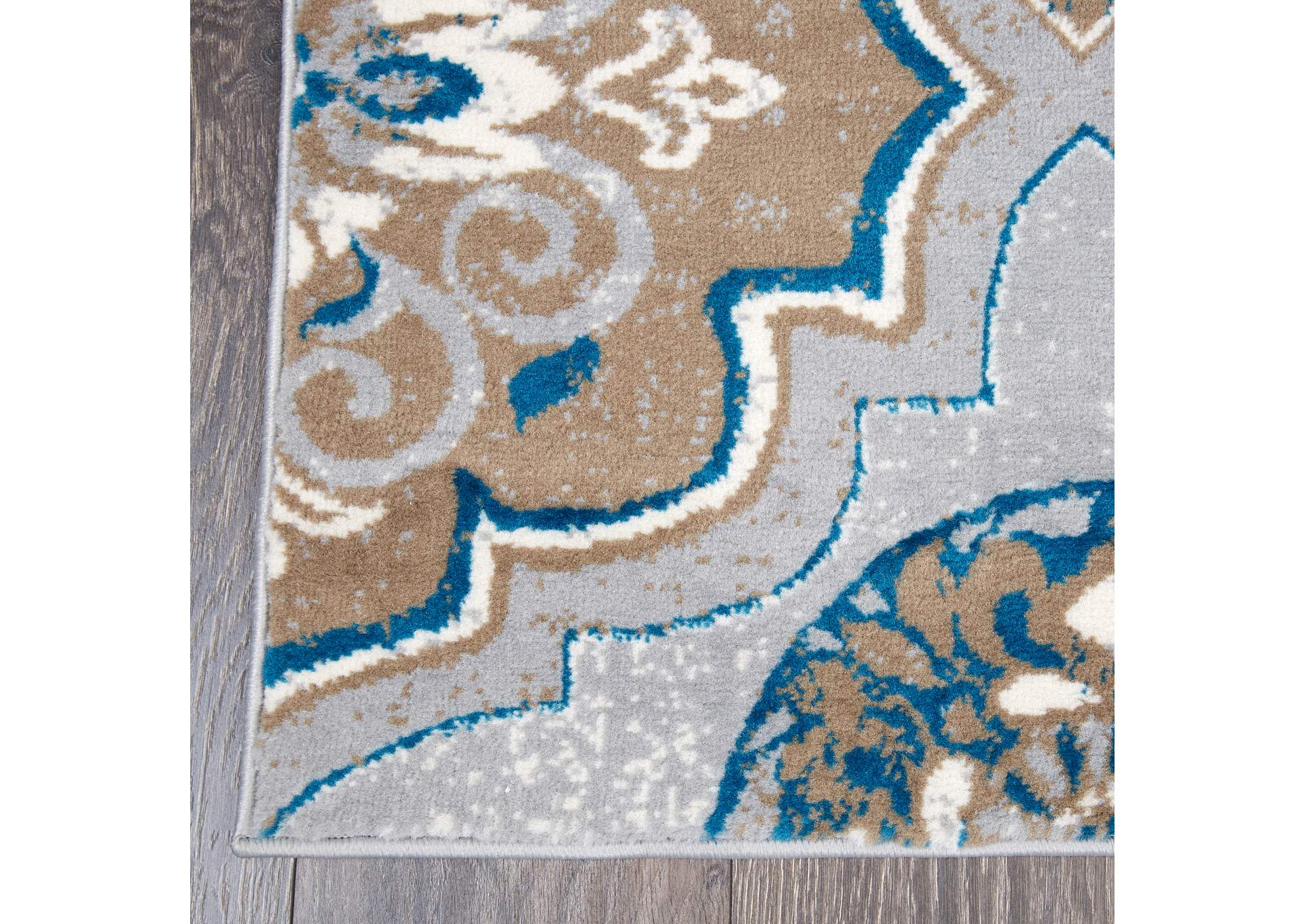 Home Dynamix Tremont Teaneck Contemporary Floral Area Rug - On