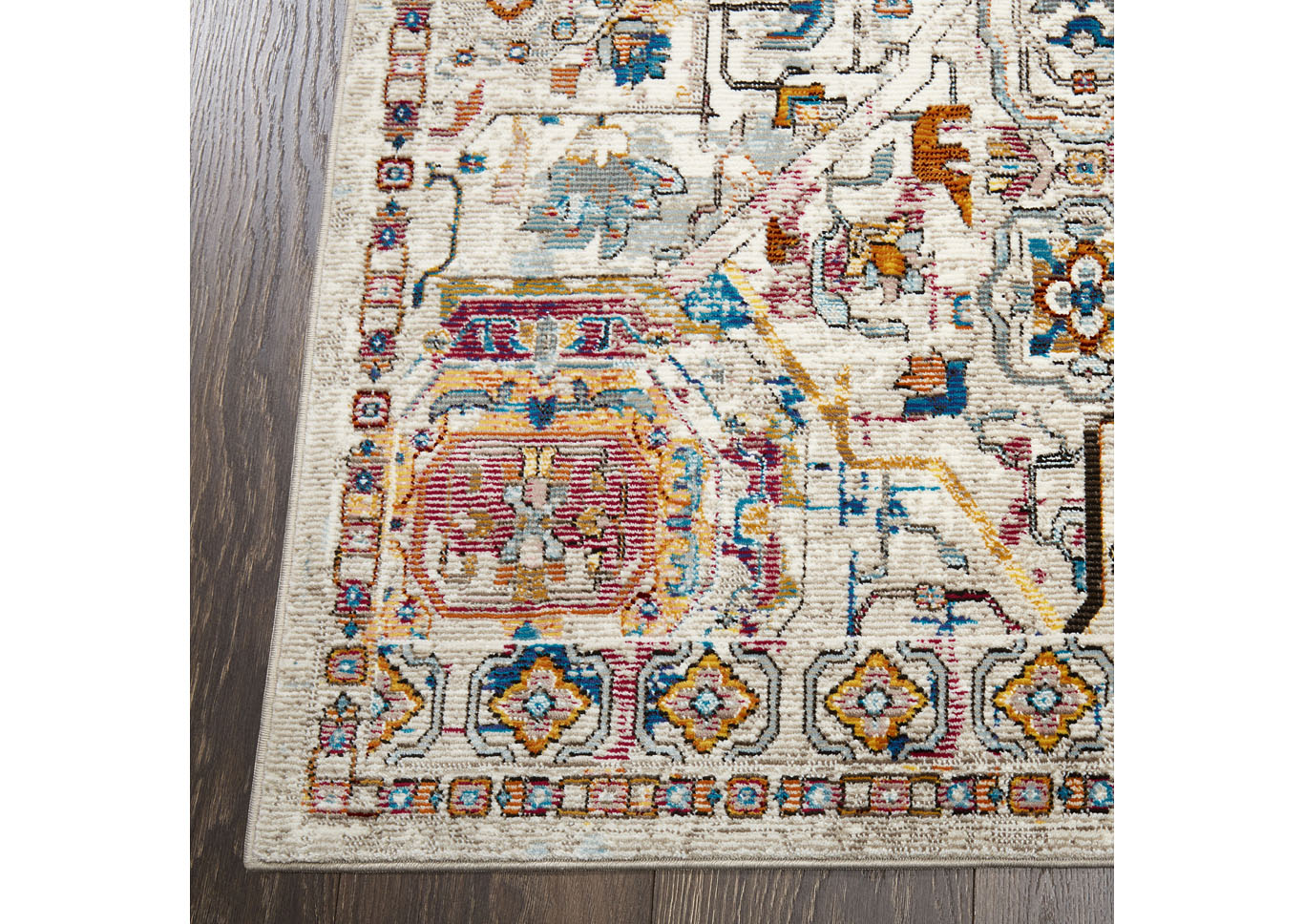 Parlin Dahlia Ivory-Multi Area Rug,Home Dynamix