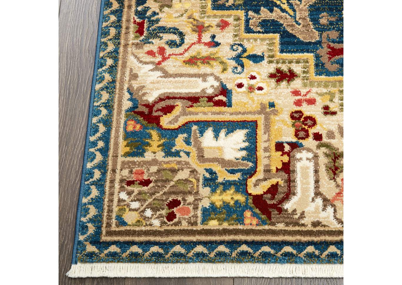 Ridgefield Lahti Blue Area Rug,Home Dynamix