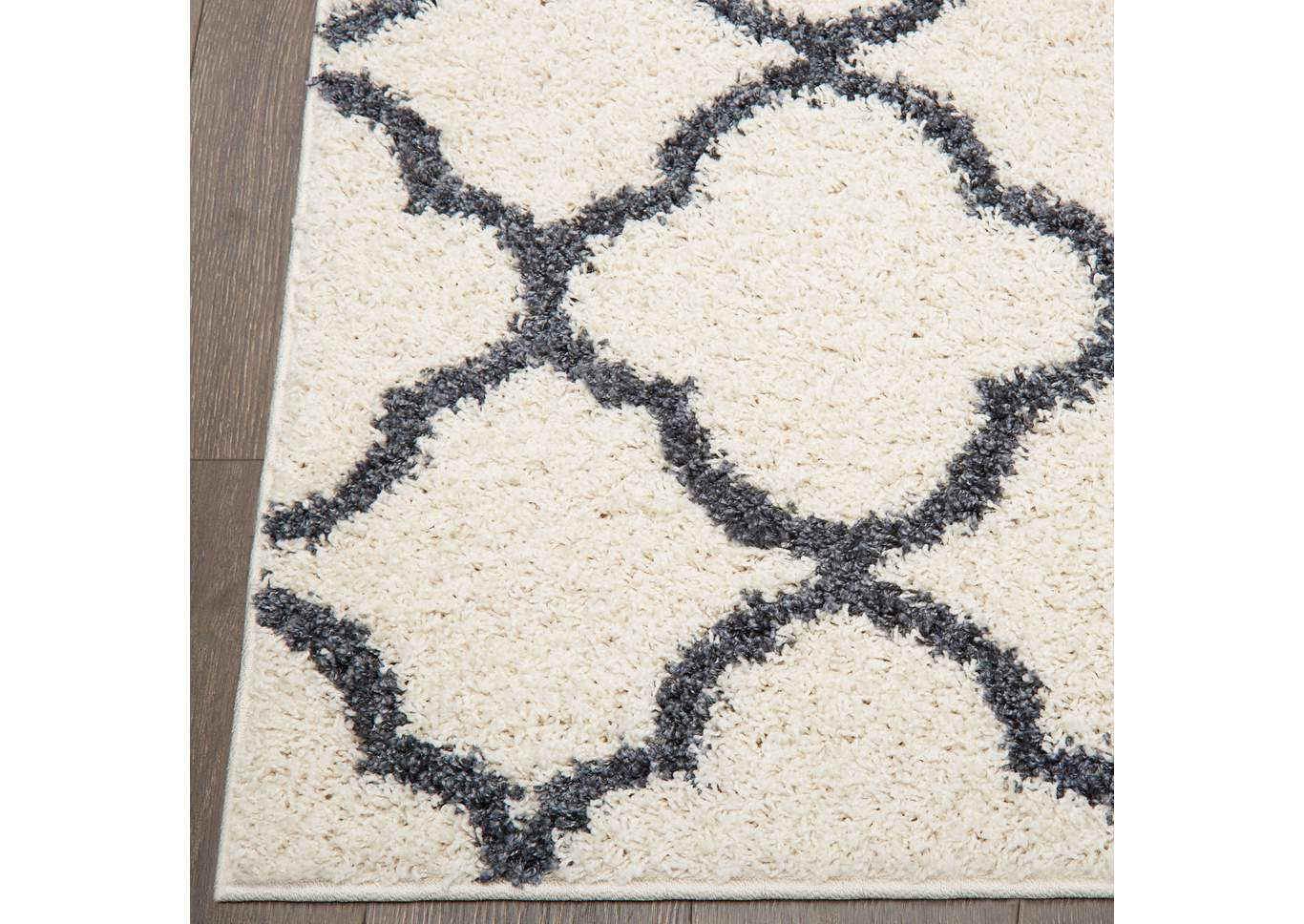 Synergy Elm White-Blue Area Rug,Home Dynamix