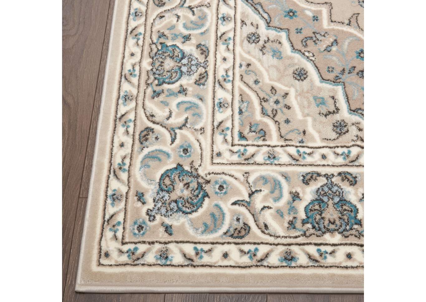 Oxford Caspian  Beige-Cream Area Rug,Home Dynamix