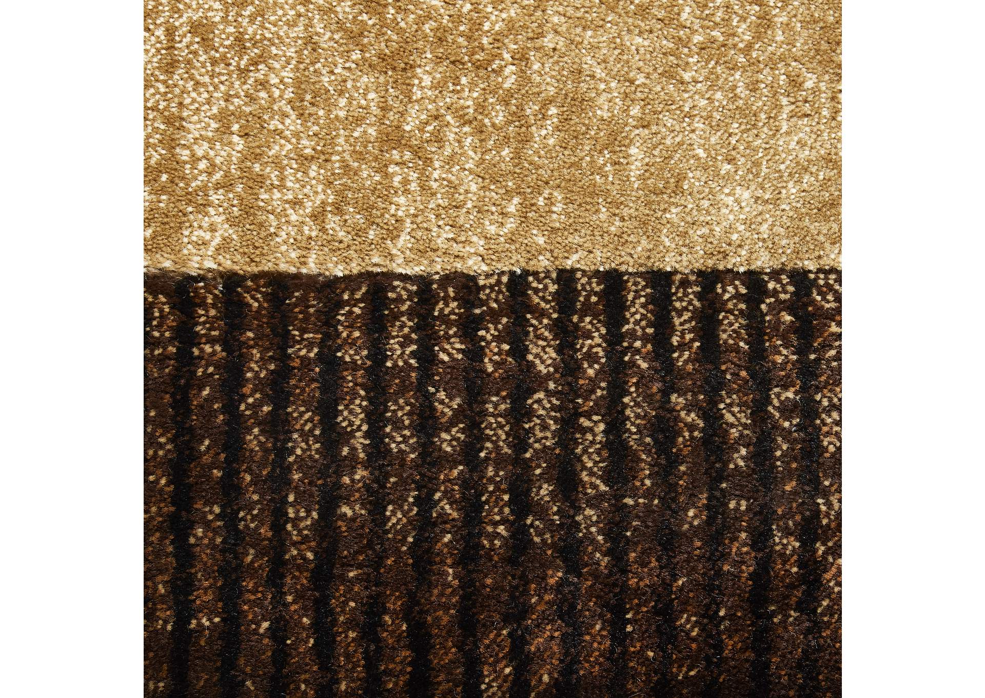 Tribeca Jasmine Area Rug Brown/Beige, 7'10" Round,Home Dynamix