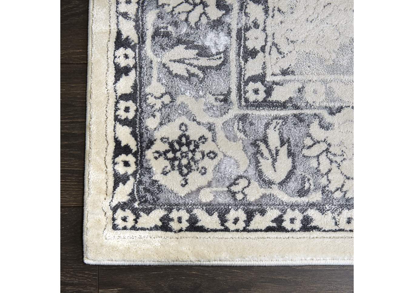 Jersey Olympus Gray-Ivory Area Rug,Home Dynamix