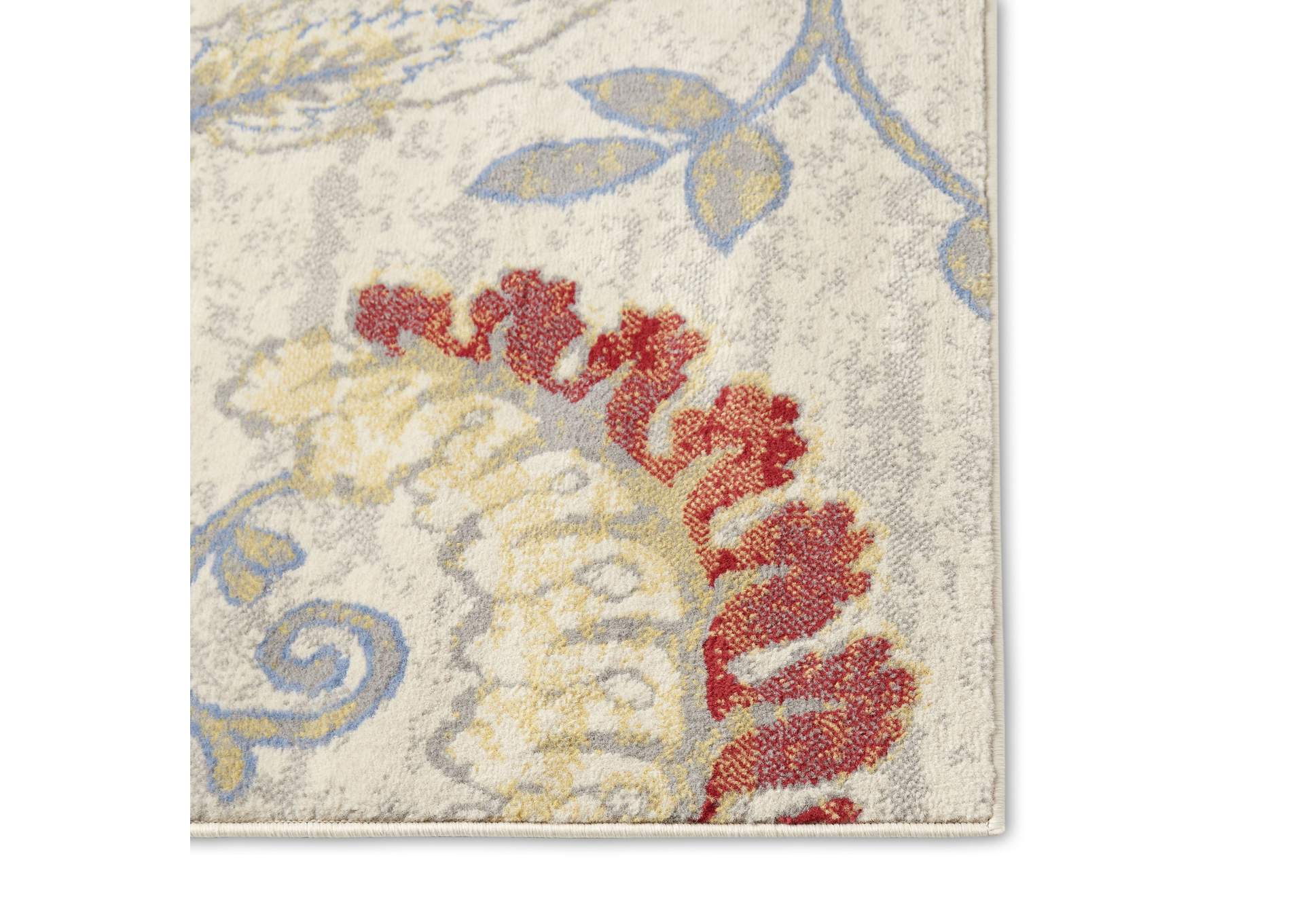 Tremont Teaneck  Ivory-Navy Area Rug,Home Dynamix