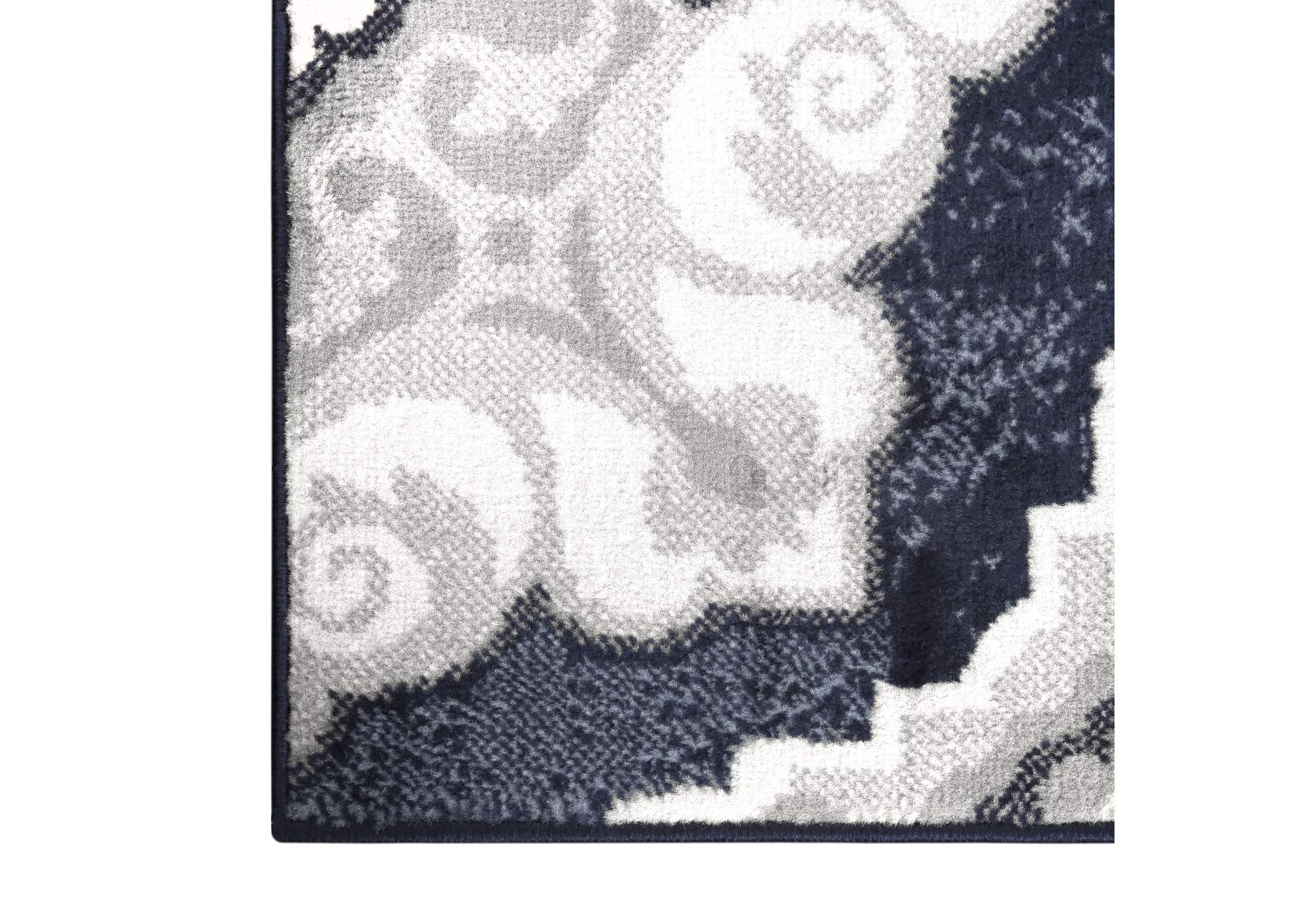 Tremont Salem Navy Blue Area Rug,Home Dynamix