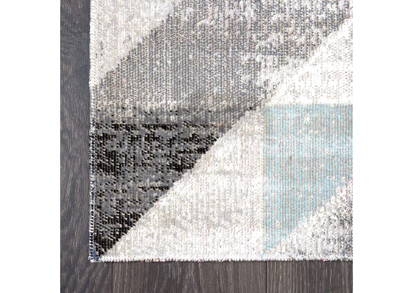 Patio Sofia Holly Gray-Blue Area Rug,Home Dynamix