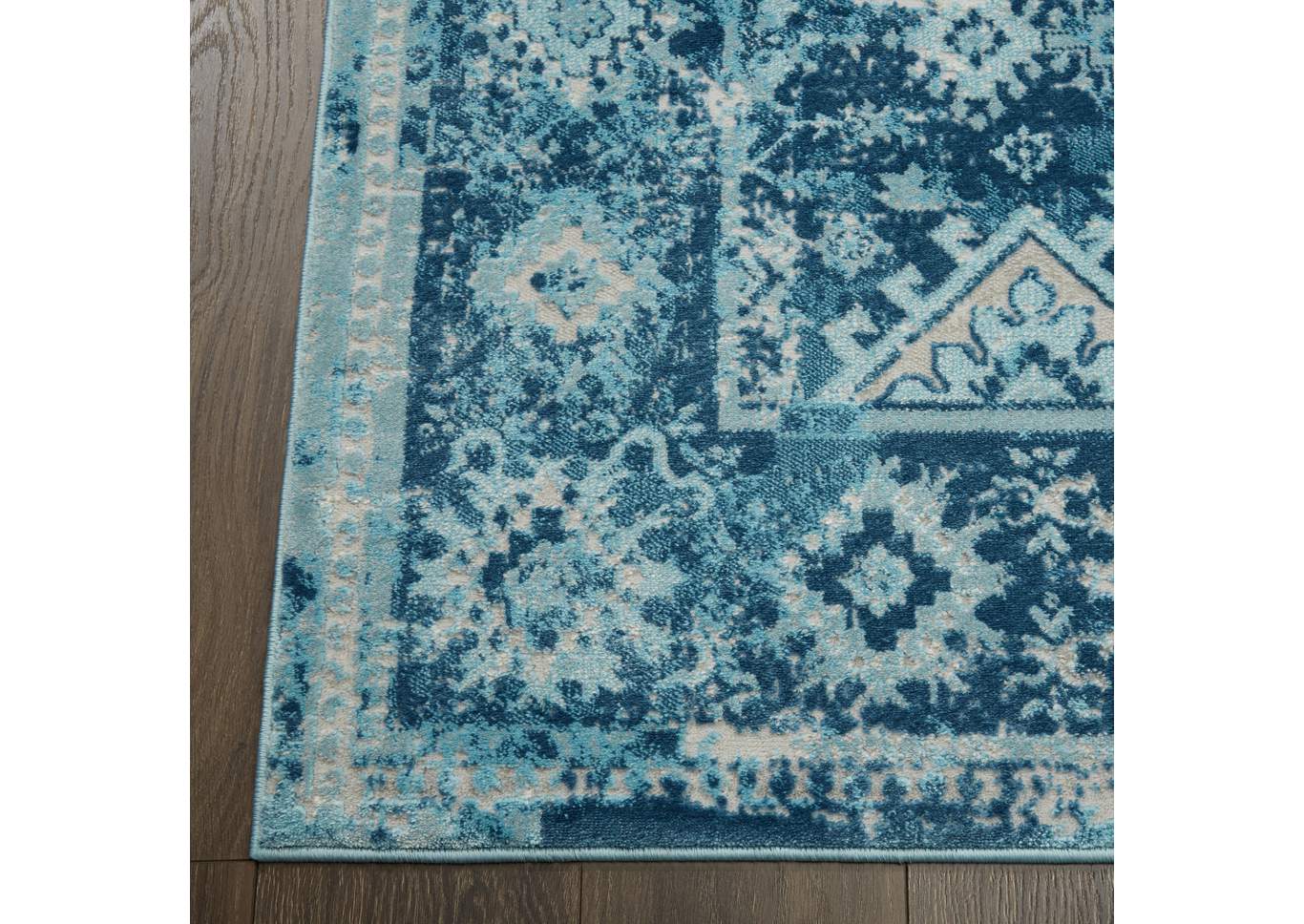 Palmyra Dali Blue Area Rug,Home Dynamix