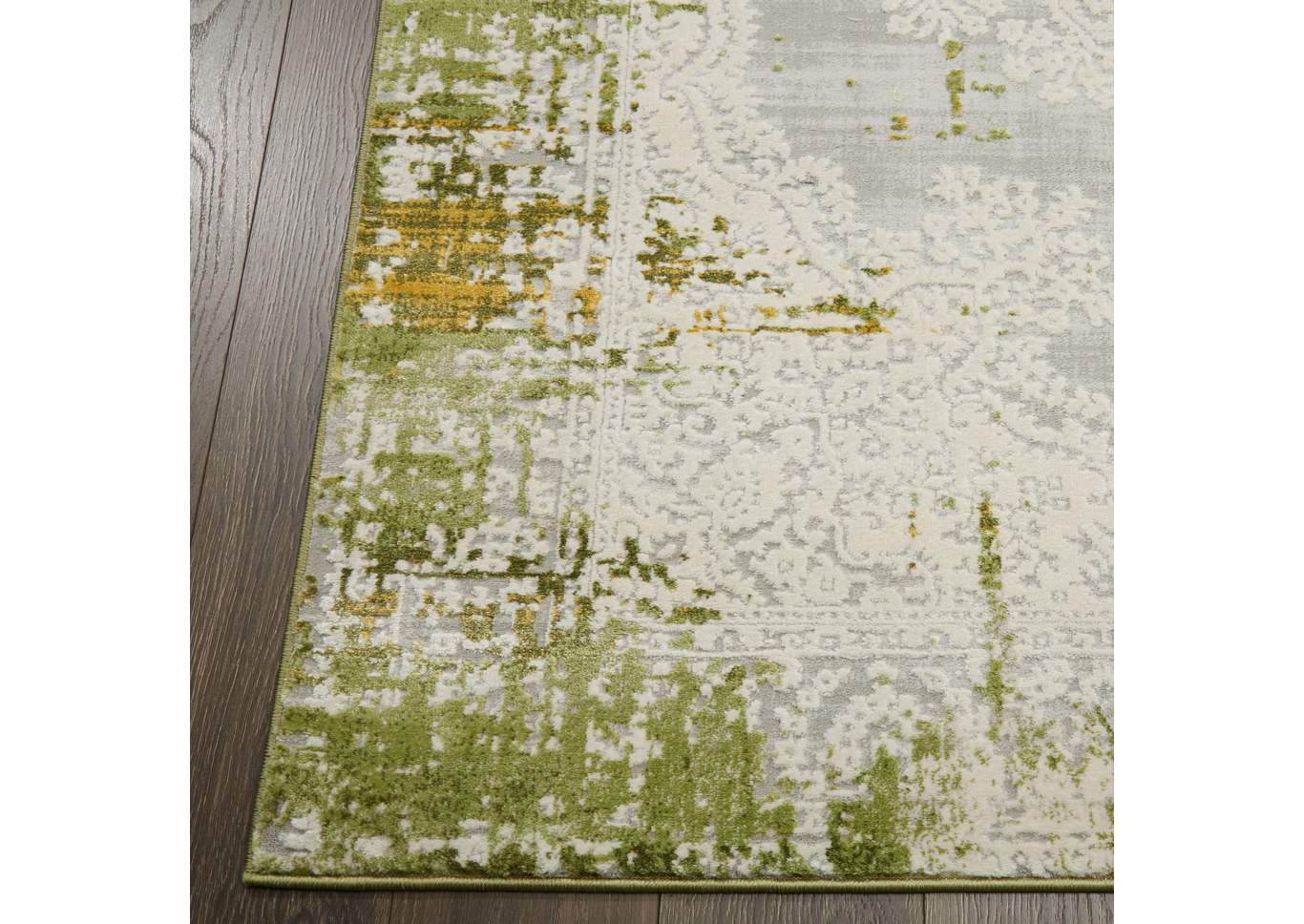 Palmyra Rene Green Area Rug,Home Dynamix