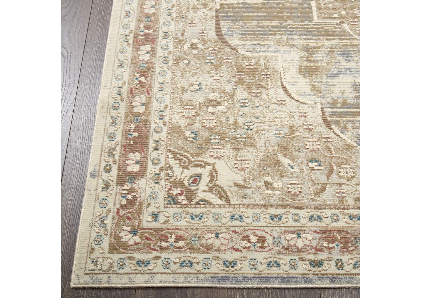 Pastel Essence Cream Area Rug,Home Dynamix