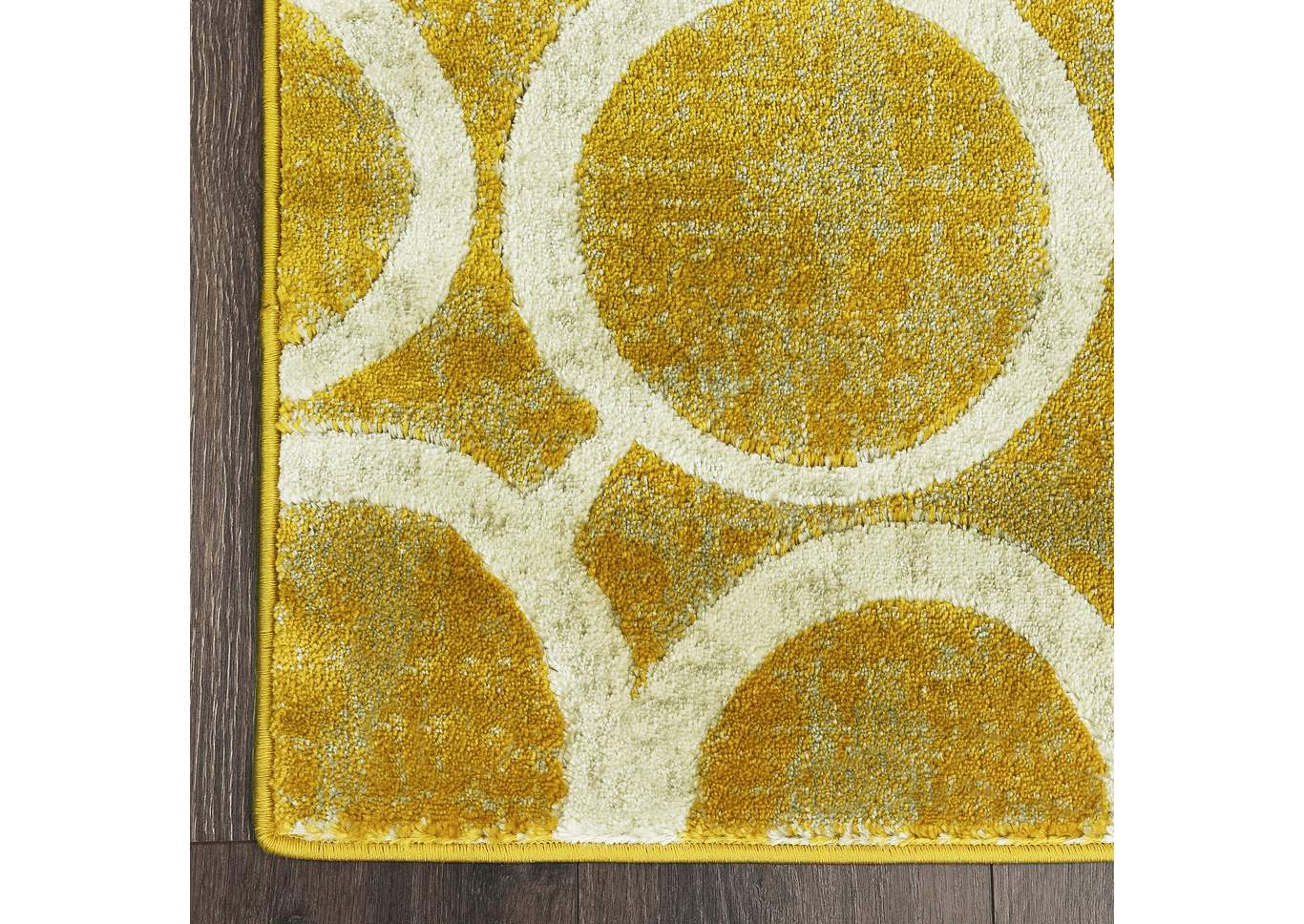 Tanja Morgan Yellow-Ivory Area Rug,Home Dynamix