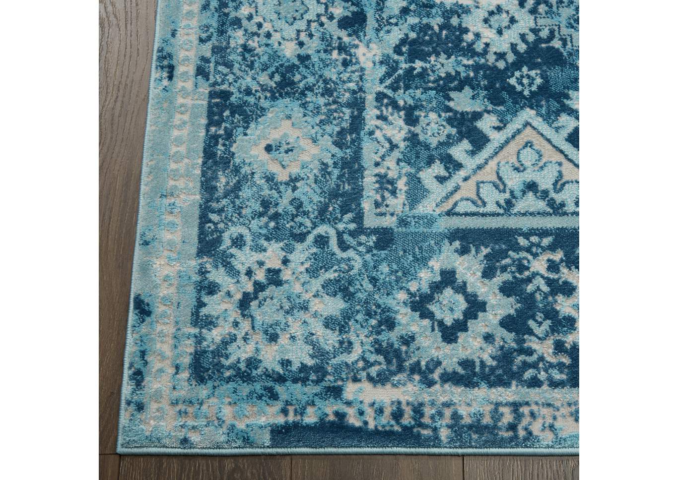 Palmyra Dali Blue Area Rug,Home Dynamix