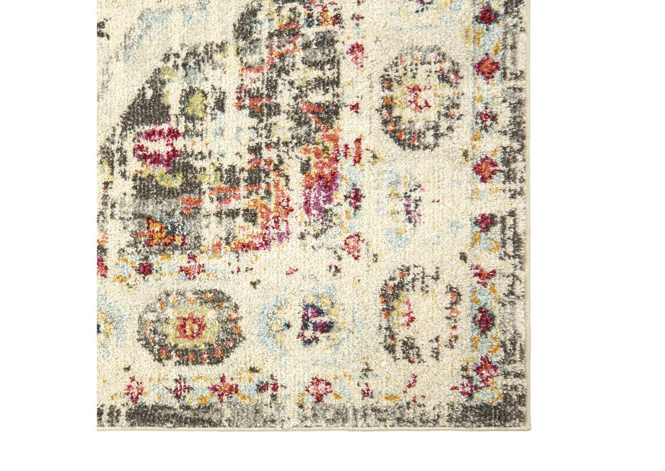Bella Safaa Gray-Ivory Area Rug,Home Dynamix