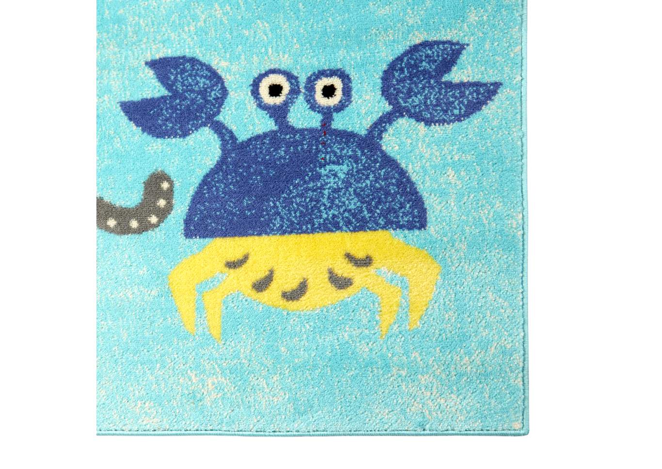Playground Sea Fish and Turtles Blue Area Rug,Home Dynamix