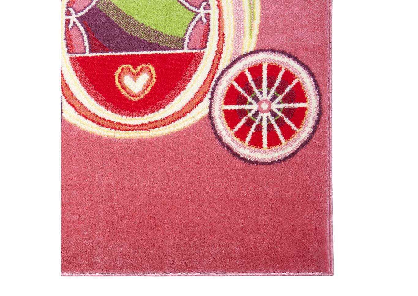 Playground Fairy Princess Pink Area Rug,Home Dynamix