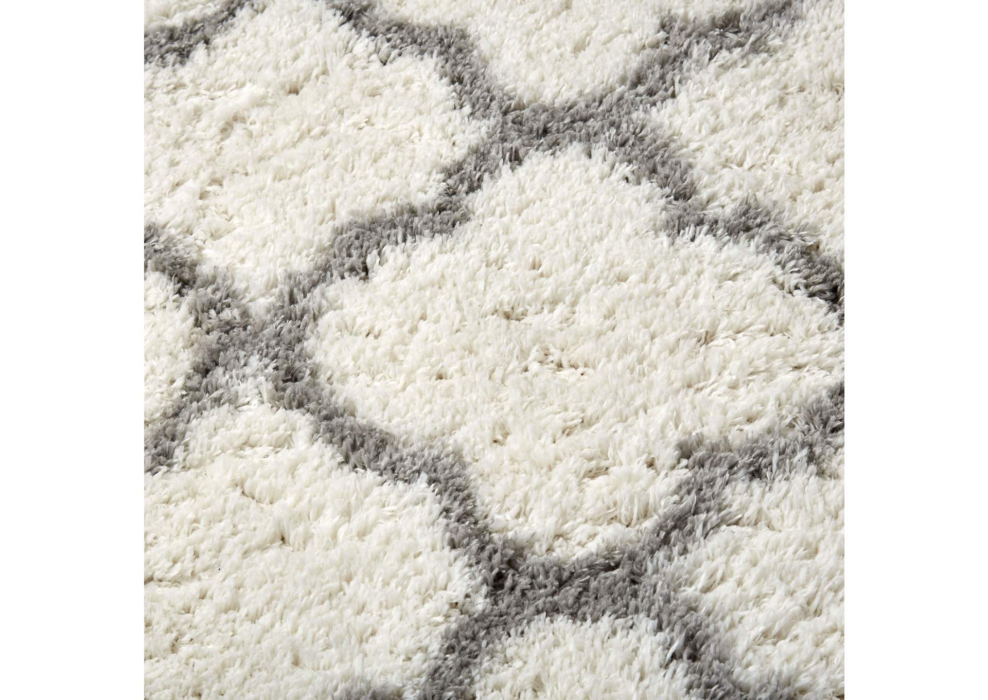 Ventura Roslin Area Rug Ivory/Gray, 3'11"x5'10",Home Dynamix