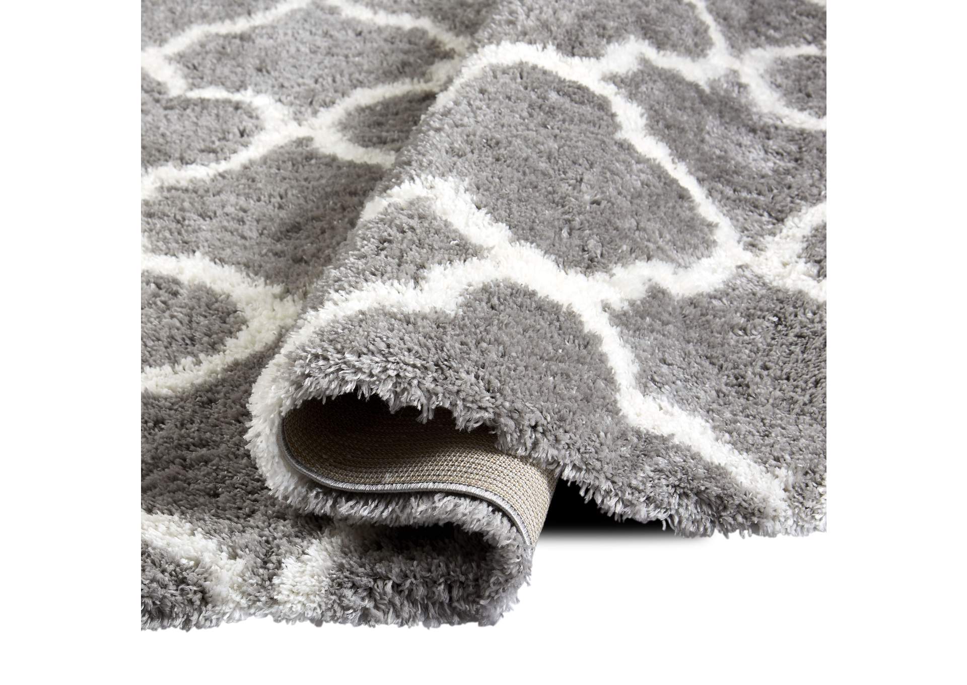 Ventura Roslin Area Rug Gray/Ivory, 3'11"x5'10",Home Dynamix