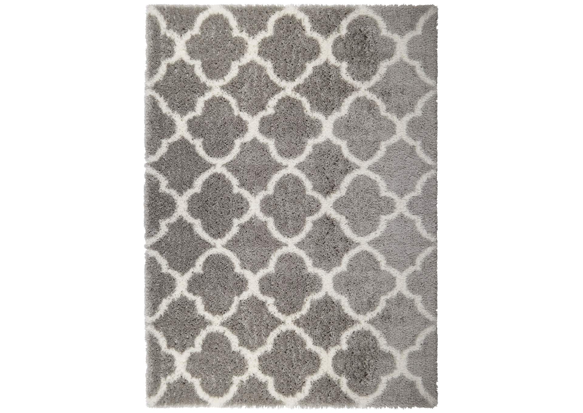 Ventura Roslin Area Rug Gray/Ivory, 3'11"x5'10",Home Dynamix