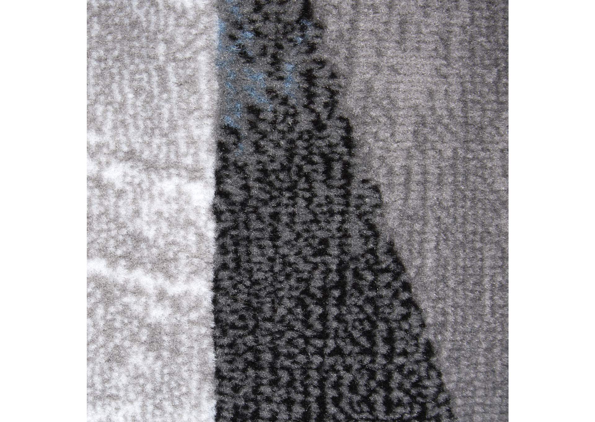 Catalina Pierre Area Rug Light Gray/Dark Gray, 5'3"x7'2",Home Dynamix