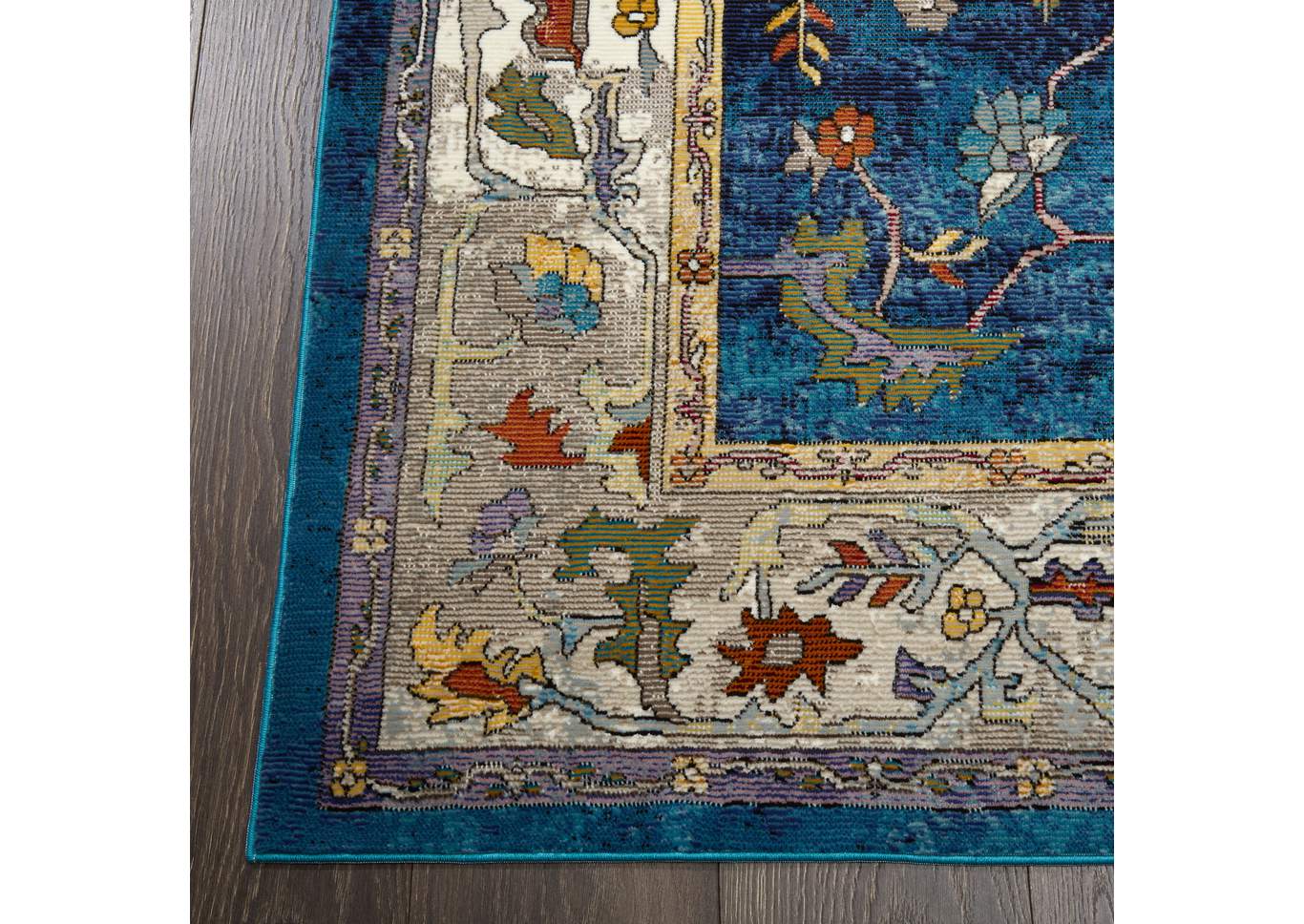 Parlin Aster Navy-Ivory Area Rug,Home Dynamix