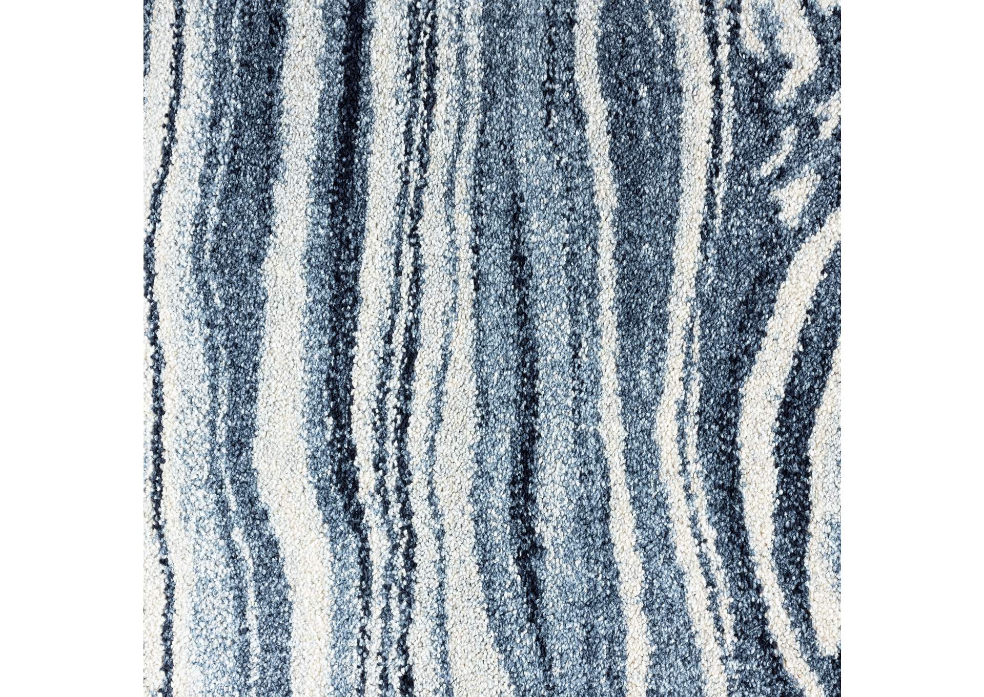 Byron Daphne Area Rug Light Blue/Dark Blue, 5'2"x7'2",Home Dynamix