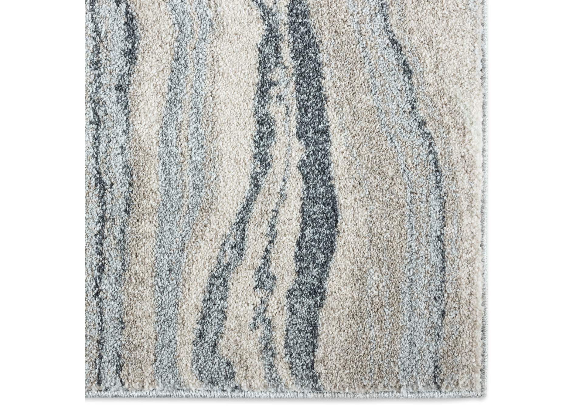 Byron Daphne Area Rug Light Gray/Dark Gray, 5'2"x7'2",Home Dynamix