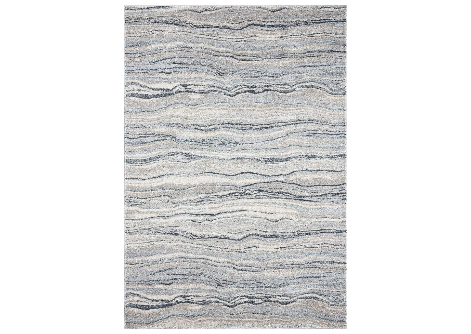 Byron Daphne Area Rug Light Gray/Dark Gray, 5'2"x7'2",Home Dynamix