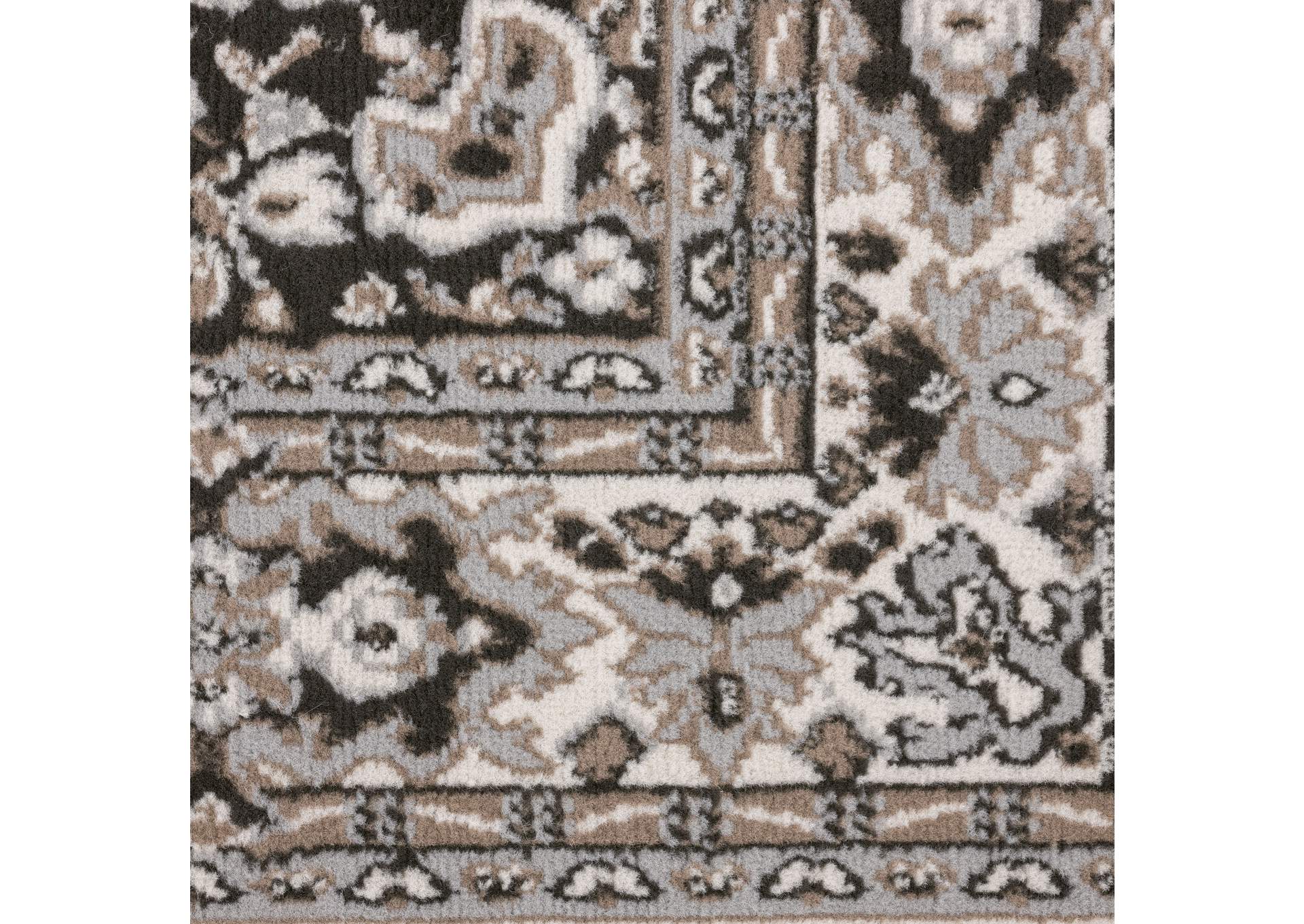 Premium Sakarya Area Rug Ivory/Taupe, 5'3"x7'5",Home Dynamix