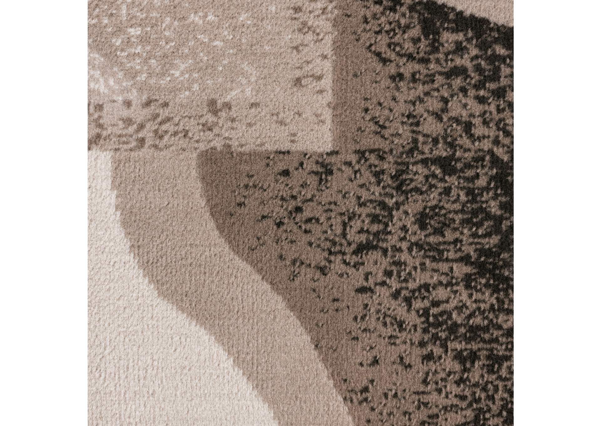 Premium Rizzy Area Rug Taupe/Orange, 5'3"x7'5",Home Dynamix
