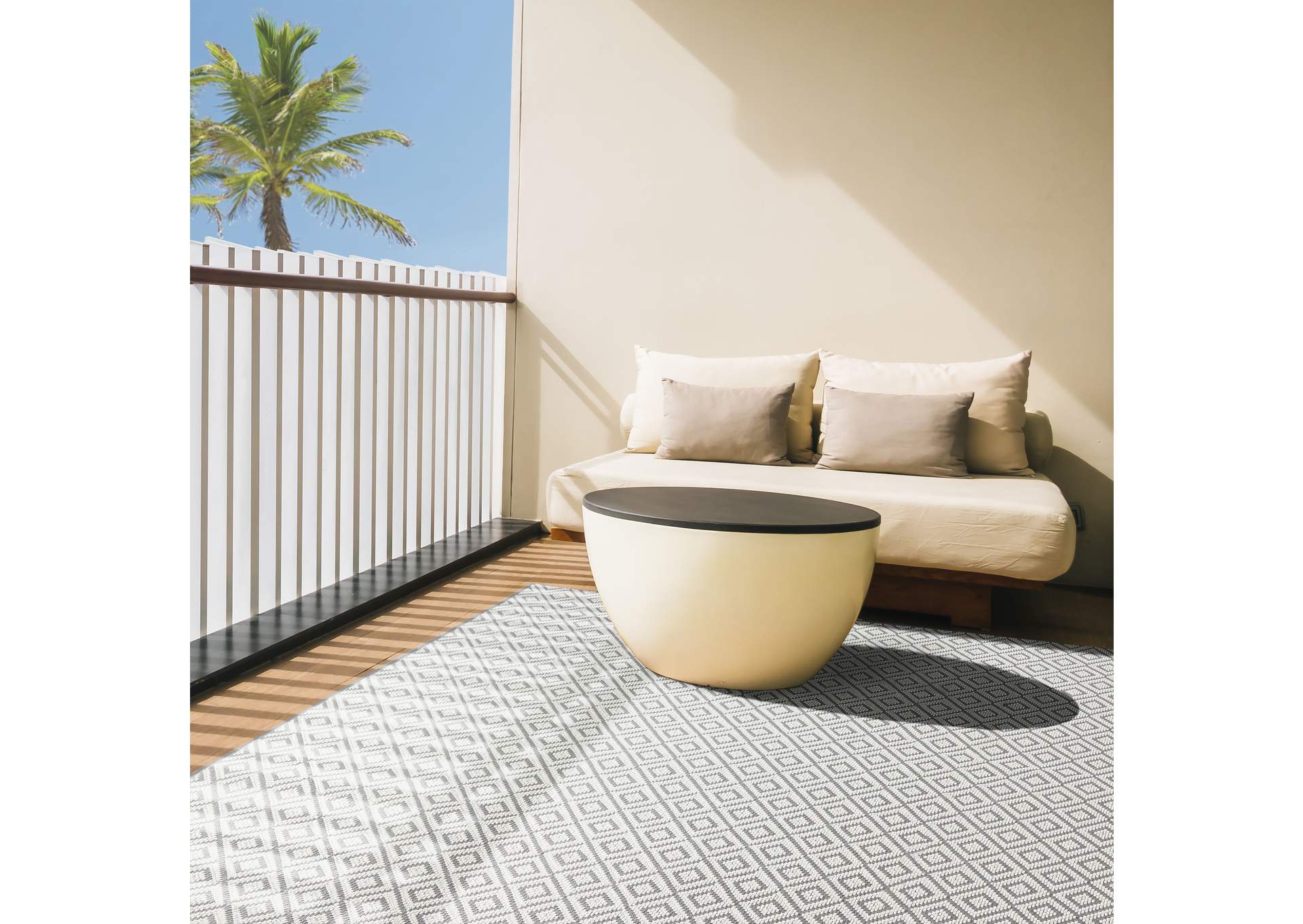 Tripoli Lydia Area Rug Gray/Cream, 3'7"x5'2",Home Dynamix