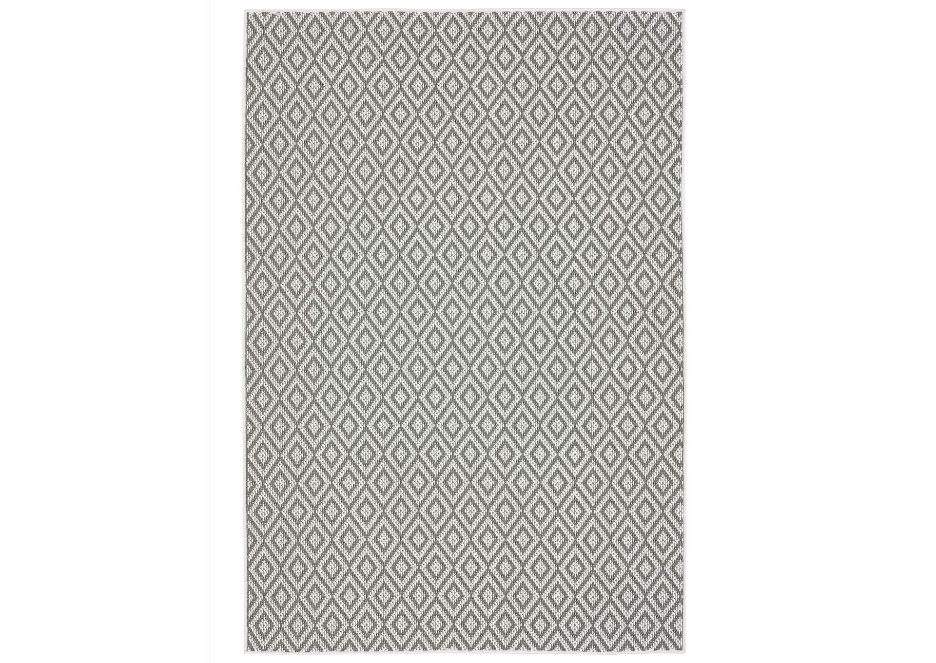 Tripoli Lydia Area Rug Gray/Cream, 3'7"x5'2",Home Dynamix