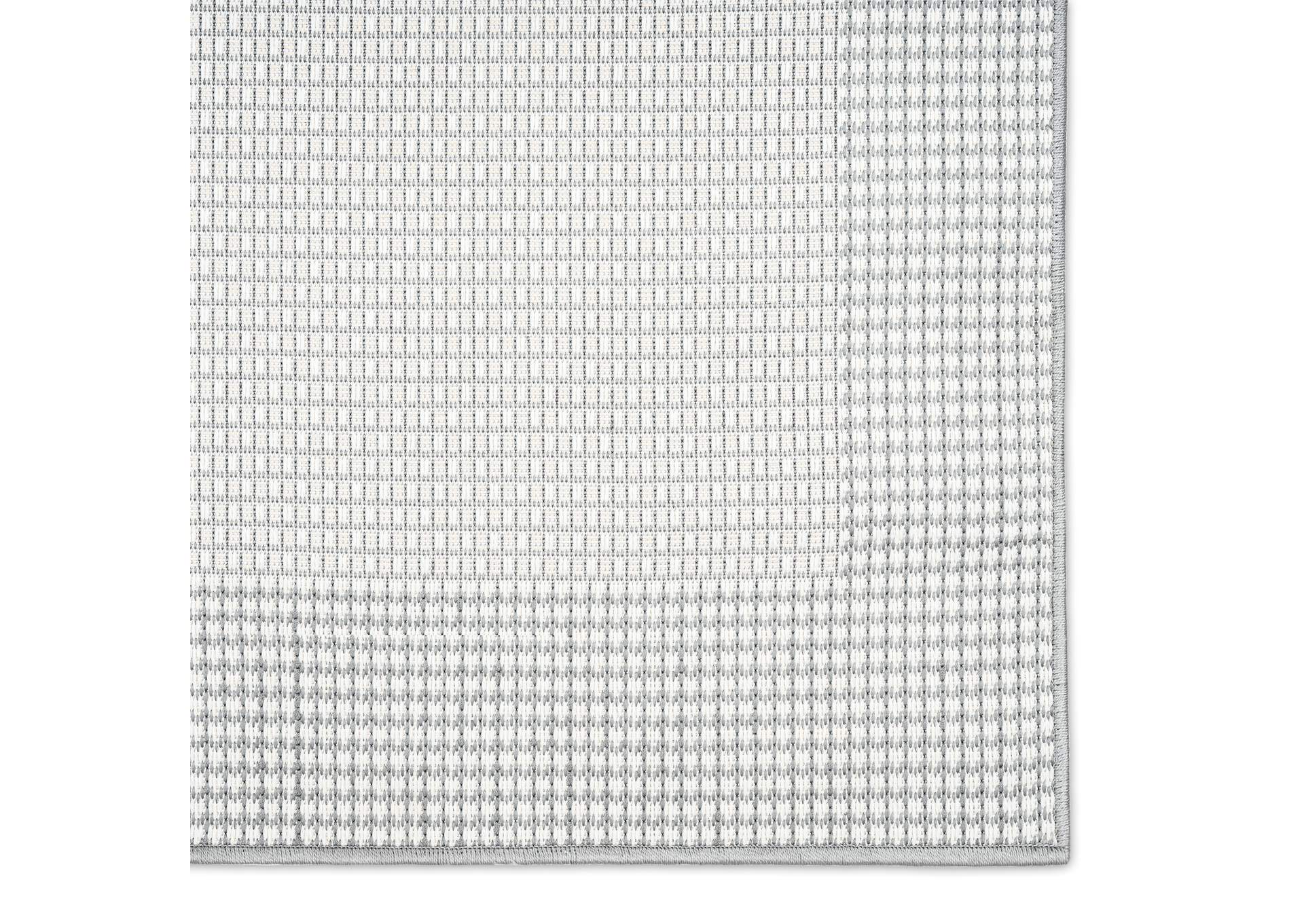 Tripoli Phoenix Area Rug Gray/Cream, 5'3"x7'3",Home Dynamix