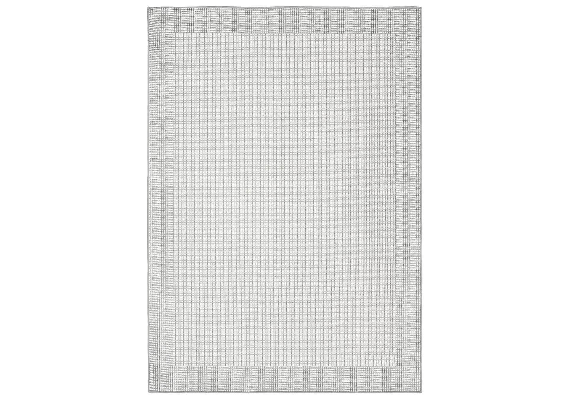 Tripoli Phoenix Area Rug Gray/Cream, 5'3"x7'3",Home Dynamix