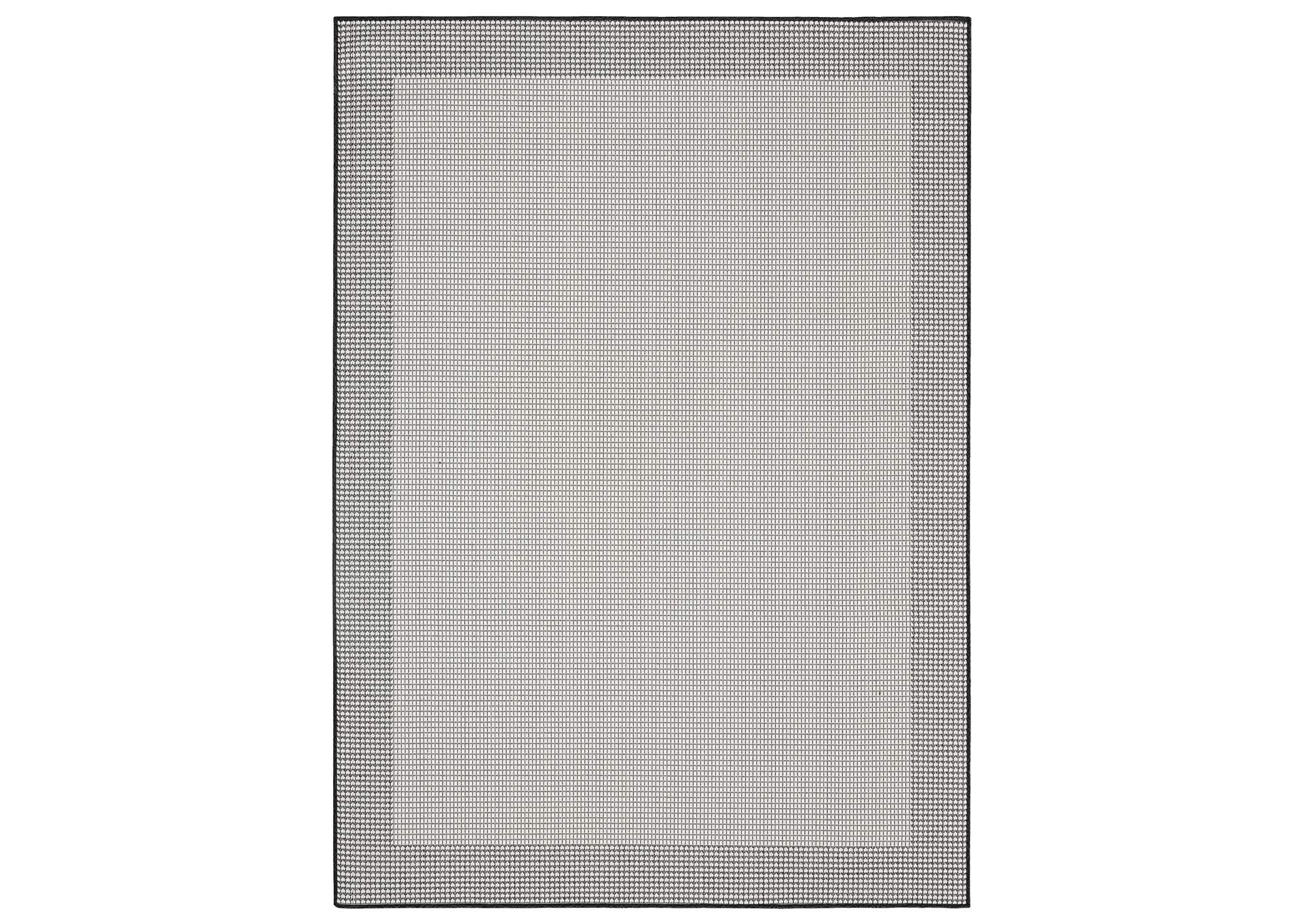 Tripoli Phoenix Area Rug Charcoal/Cream, 5'3"x7'3",Home Dynamix