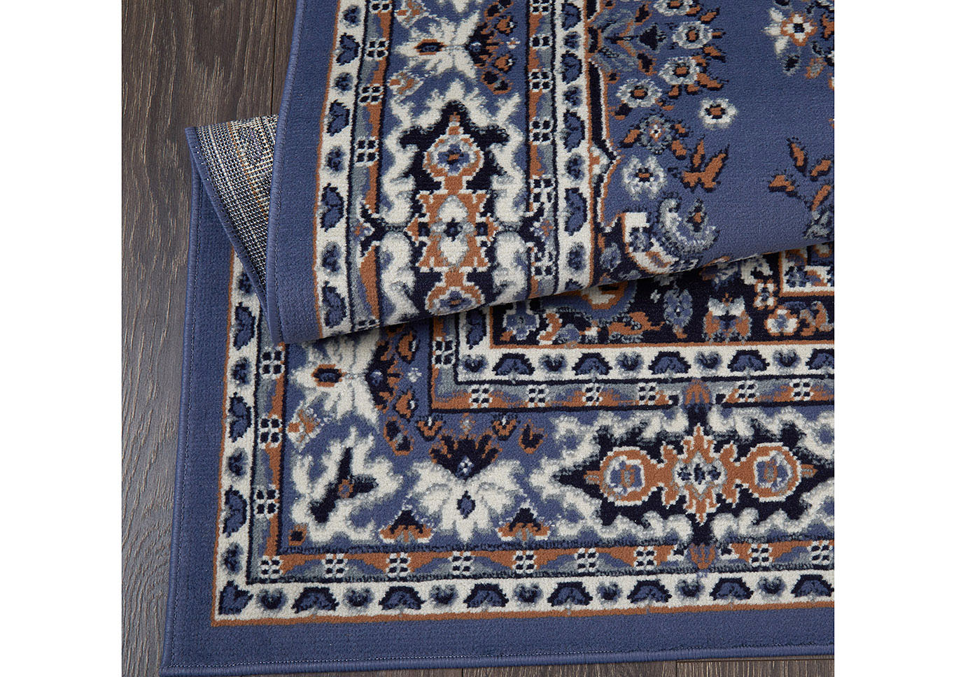 Ariana Ksara Country Blue Area Rug,Home Dynamix