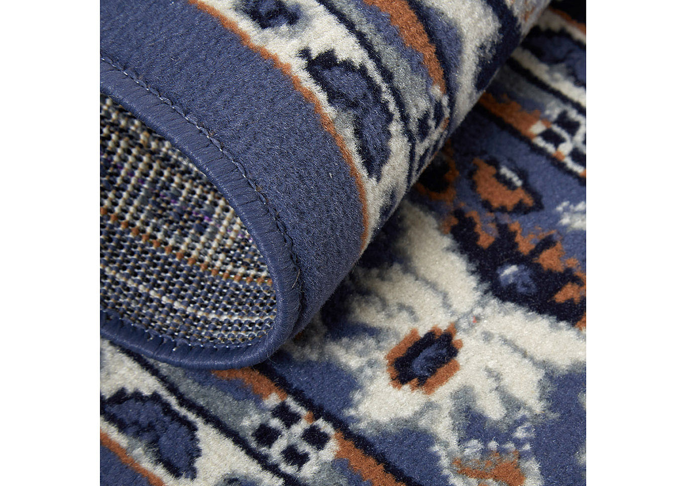 Ariana Ksara Country Blue Area Rug,Home Dynamix